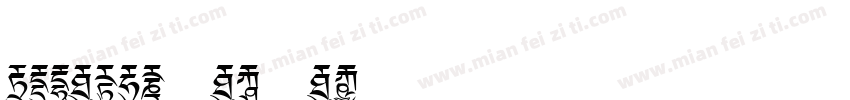 CIOFont F1 F4字体转换